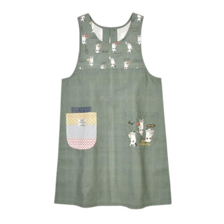 釦リボン/グリーン