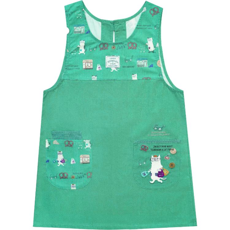 釦リボン/ブルーグリーン