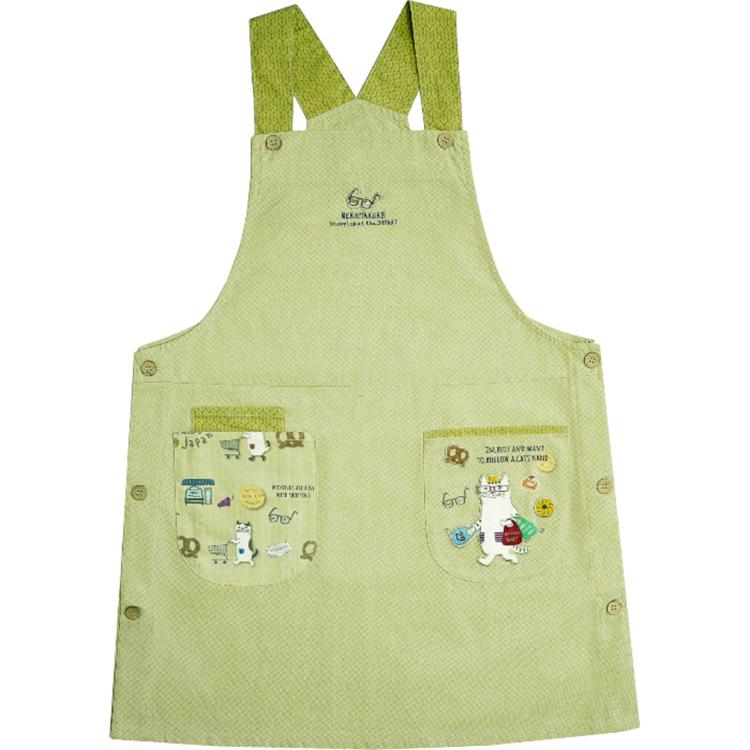 両脇釦あき/ベージュ