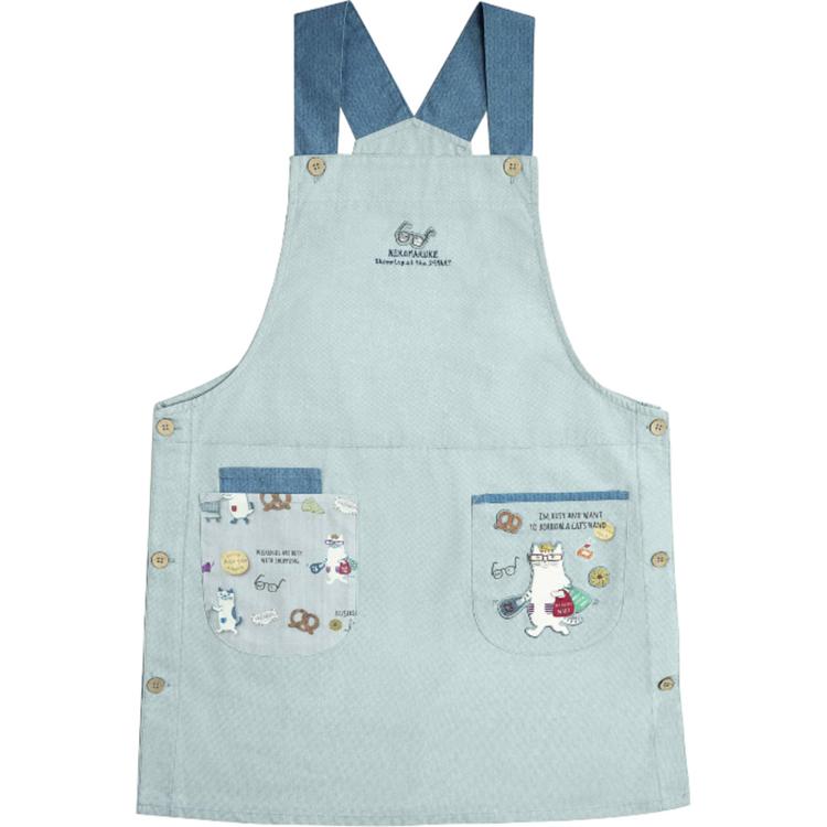 両脇釦あき/グレー