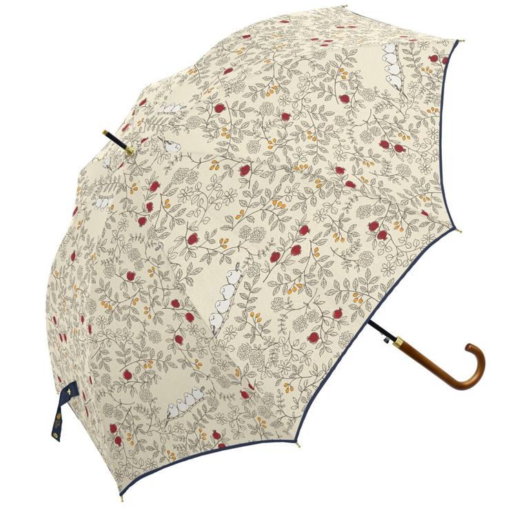 ザクロとシマエナガ/オフ白