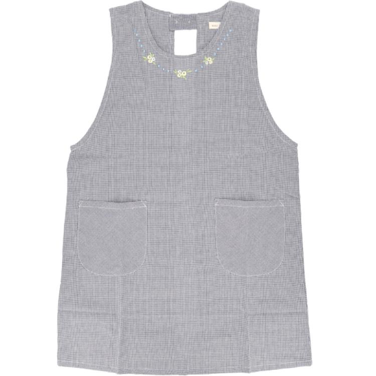 ネックレス刺繍ネイビー