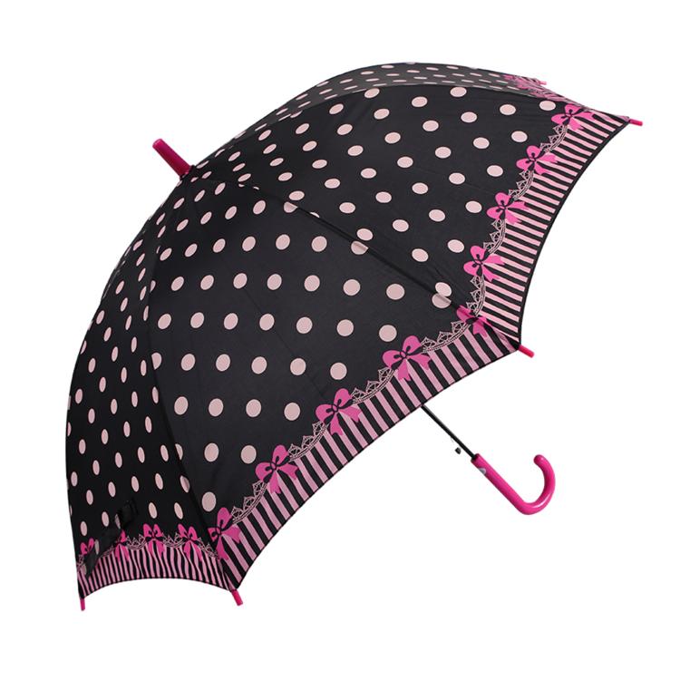 24030.リボンドットブラック