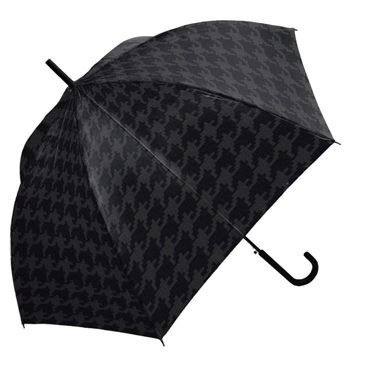 エンボス千鳥格子/ブラック