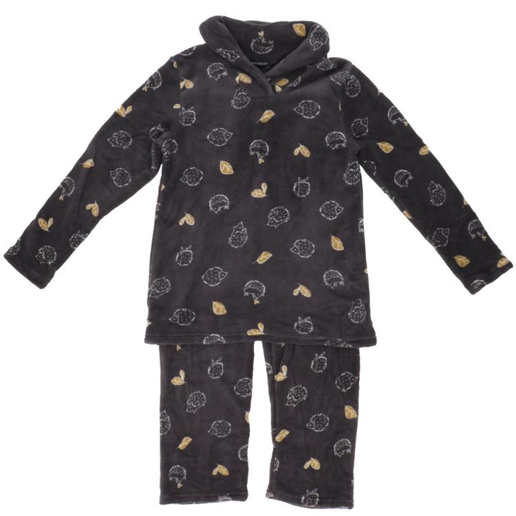 ハリネズミ/チャコールグレー