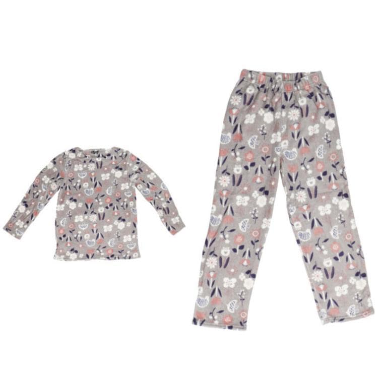 北欧フラワー/グレー