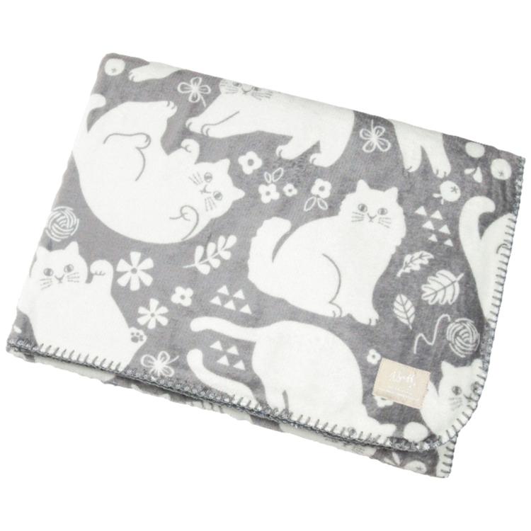 ボタニカル柄.グレー