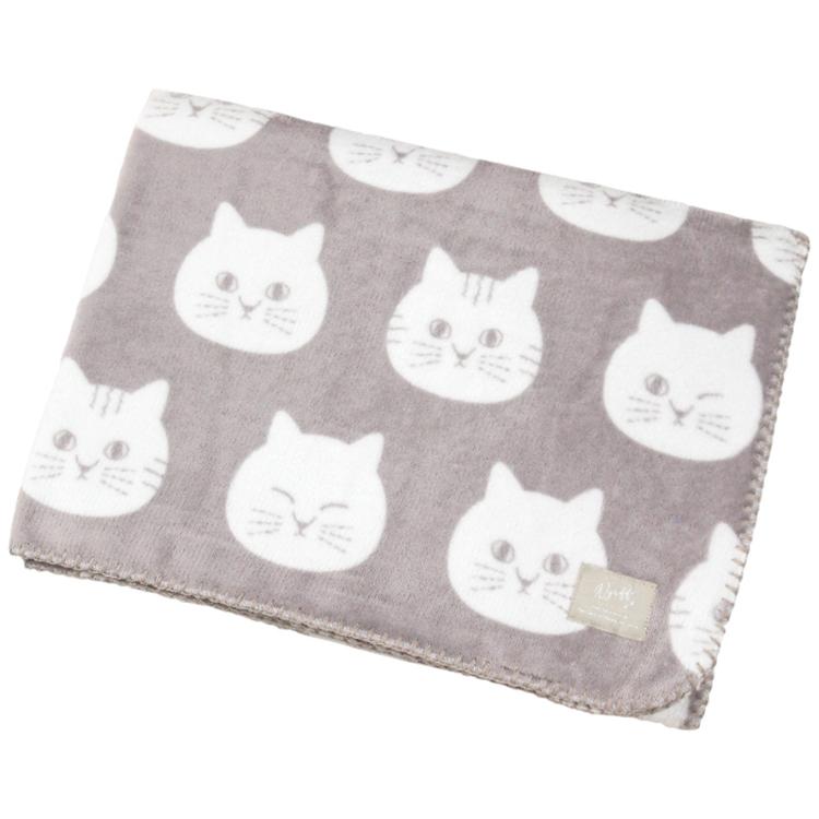 フェイス柄.ベージュ