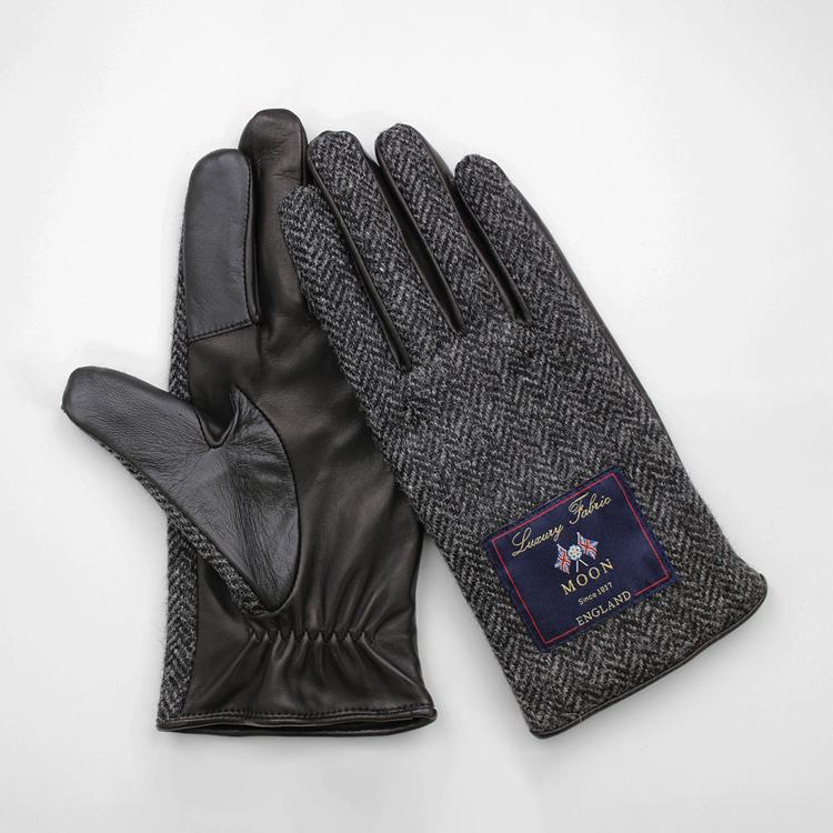 ヘリンボーンダークグレー