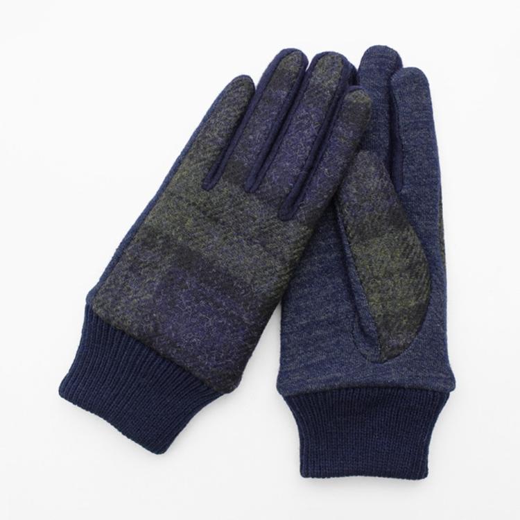 チェックブルー