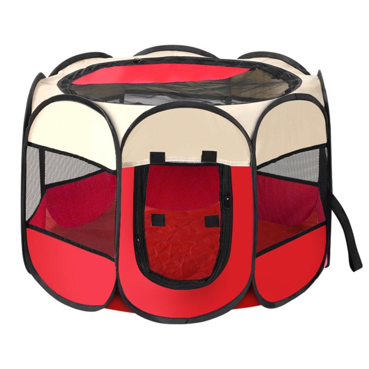 アイボリー×レッド