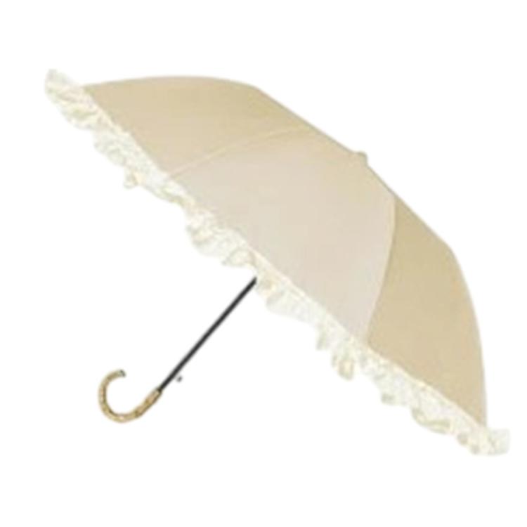 フリルラテベーシュxオフホワイト