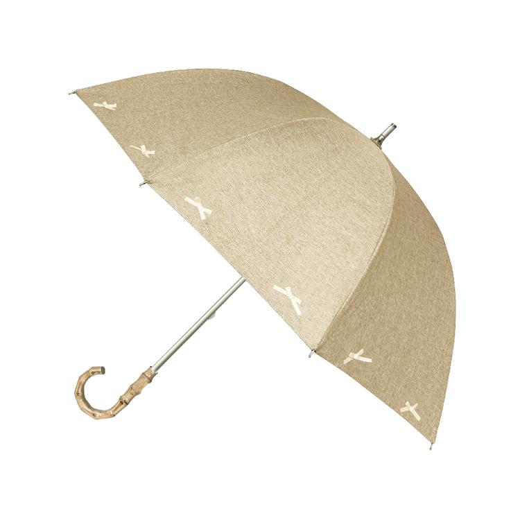 リボンリネンベージュオフホワイト