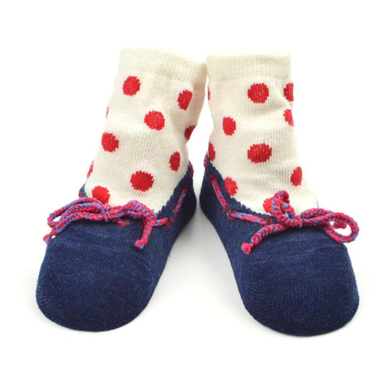 バレエシューズ風ドット/コン