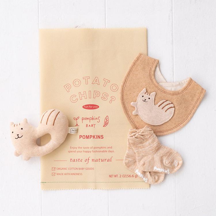 シマリスチップス/ブラウン