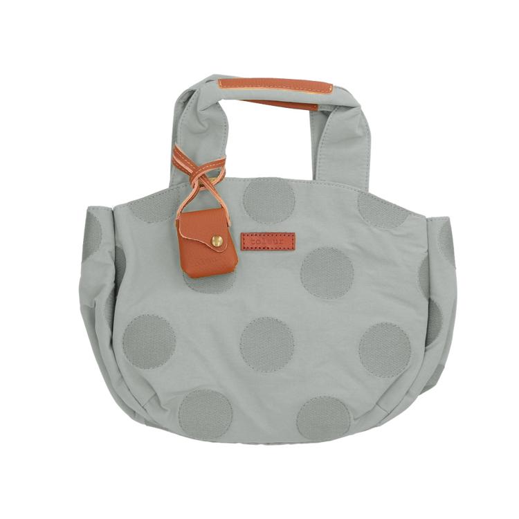 コットンナイロンドットLGY