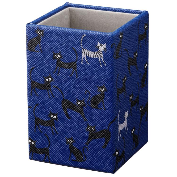 ねこ/小柄/ブルー