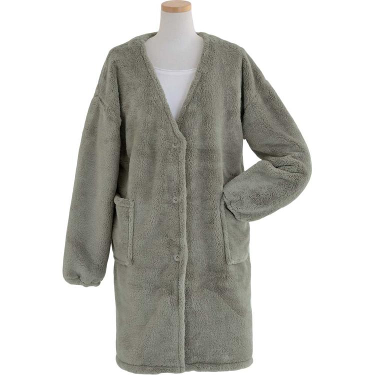 無地モスグレー