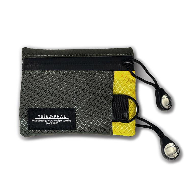 チャコールグレーXイエロー