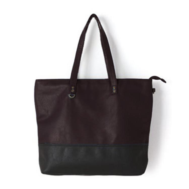 5.ダークブラウンxブラック