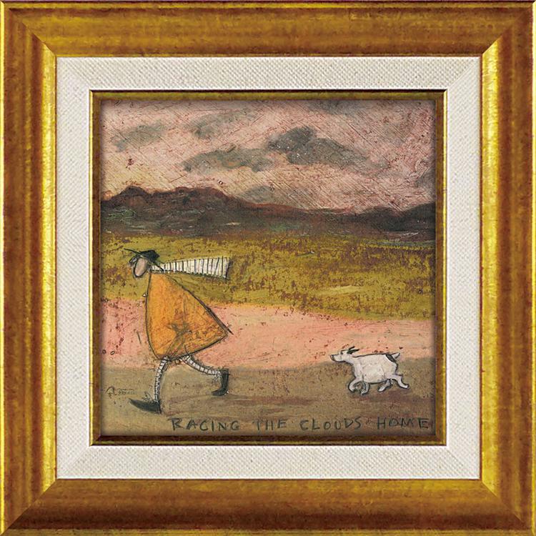 雲と家まで競争だ