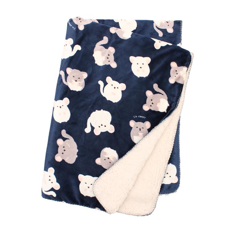 チンチラ/ネイビー