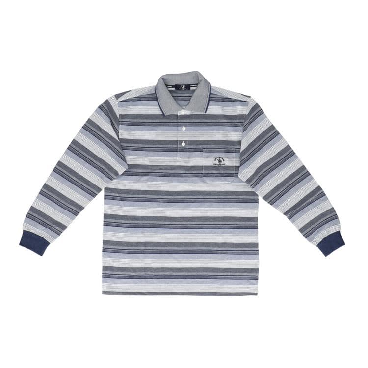 58.NAVY杢マルチボーダー