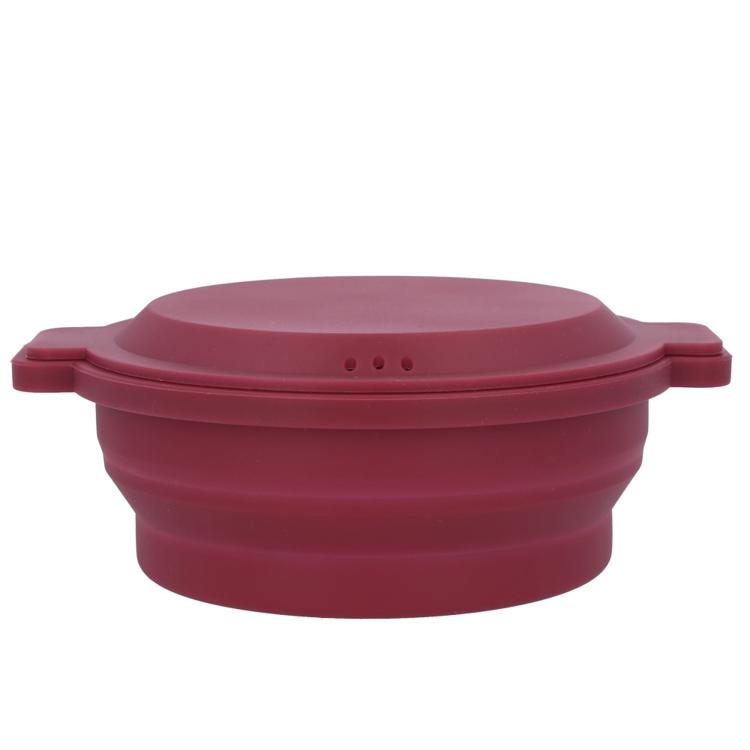 丸型ワインレッド