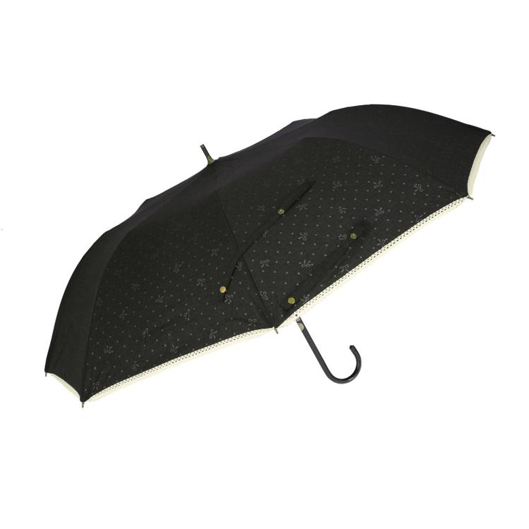 ドット＆リボンBKxWH