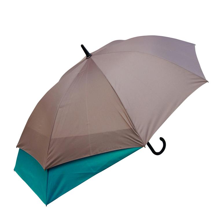 チャコール×ブルーグリーン