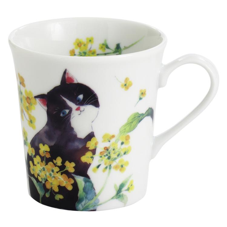 ひだまり猫/菜の花