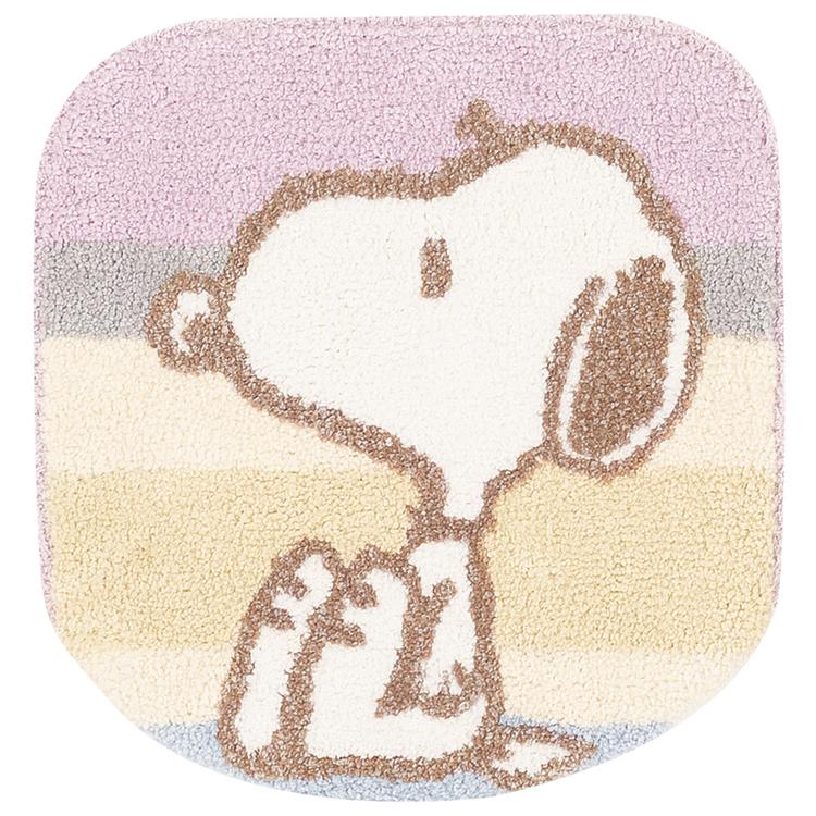 スヌーピーくすみパステル.ピンク