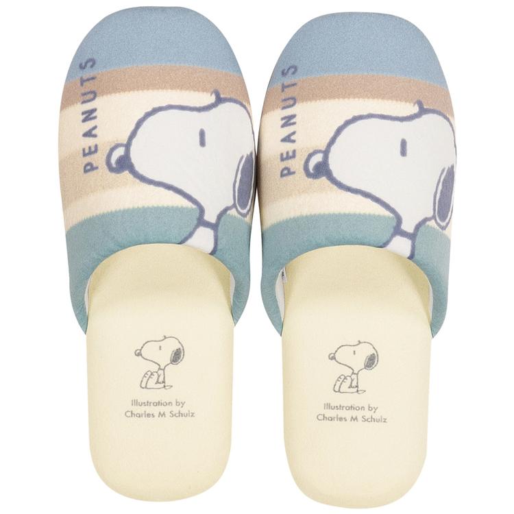 スヌーピーくすみパステル.ブルー