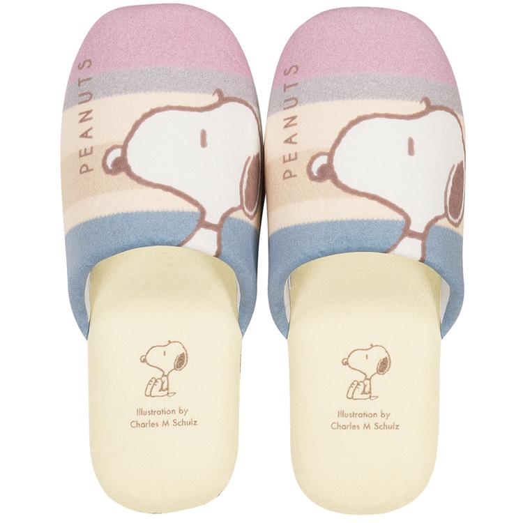 スヌーピーくすみパステル.ピンク