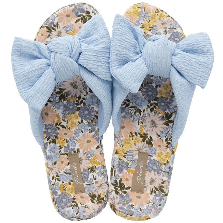 フェミニンリボン.ブルー