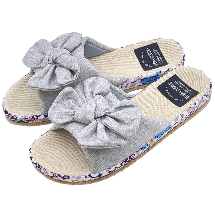 無地リボン.ライトグレー