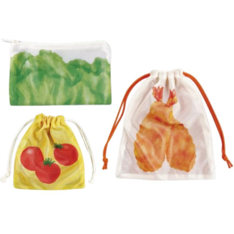 エビフライ・トマト