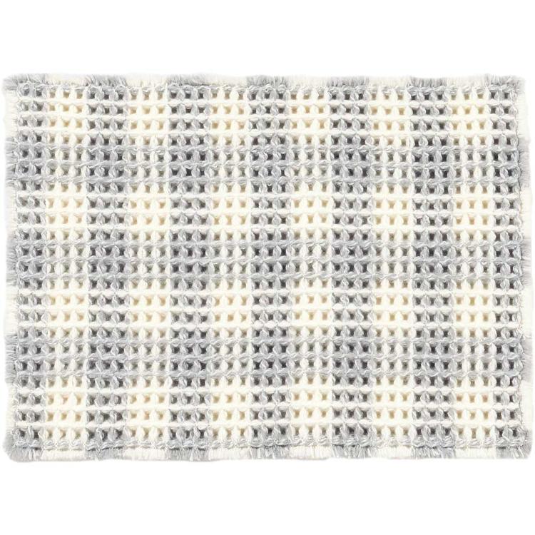 チェック/グレー