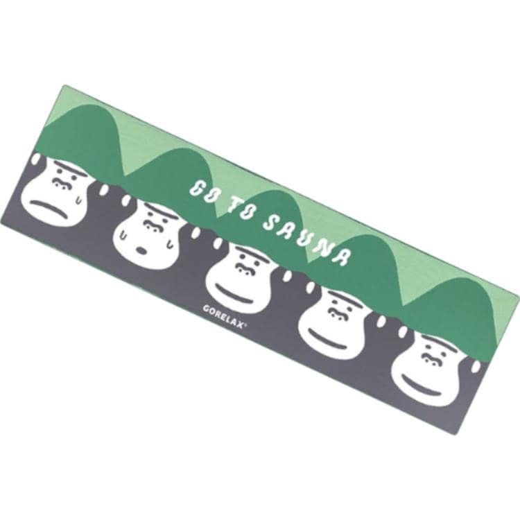 サウナで百面相