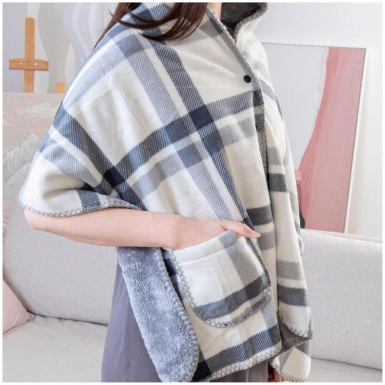 ホワイトxグレー系チェック