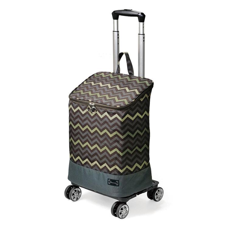 シェブロン柄/ダークブラウン