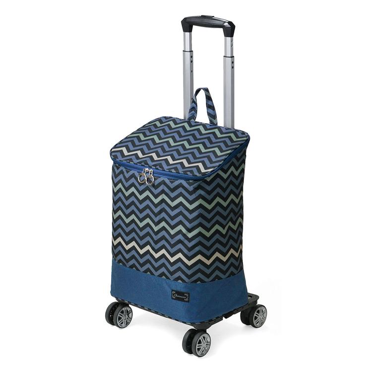 シェブロン柄/ネイビーブルー