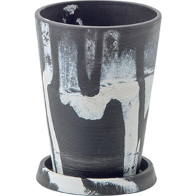 チャコール/ミルク