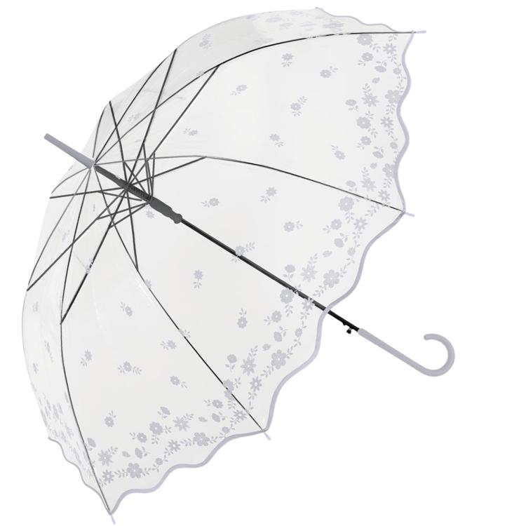 レースフラワー/グレー