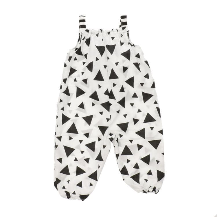 三角ボーダーオフホワイト