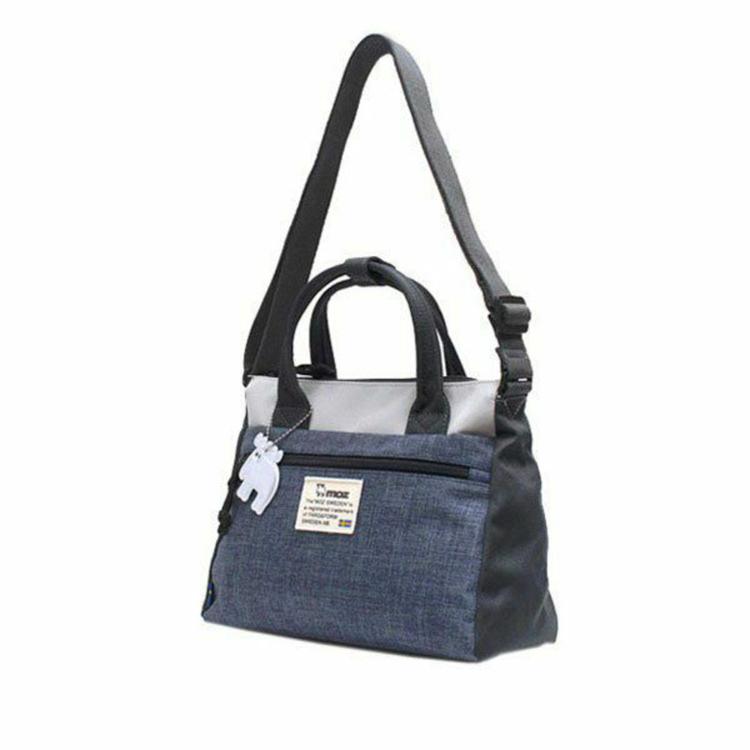 グレーxネイビー