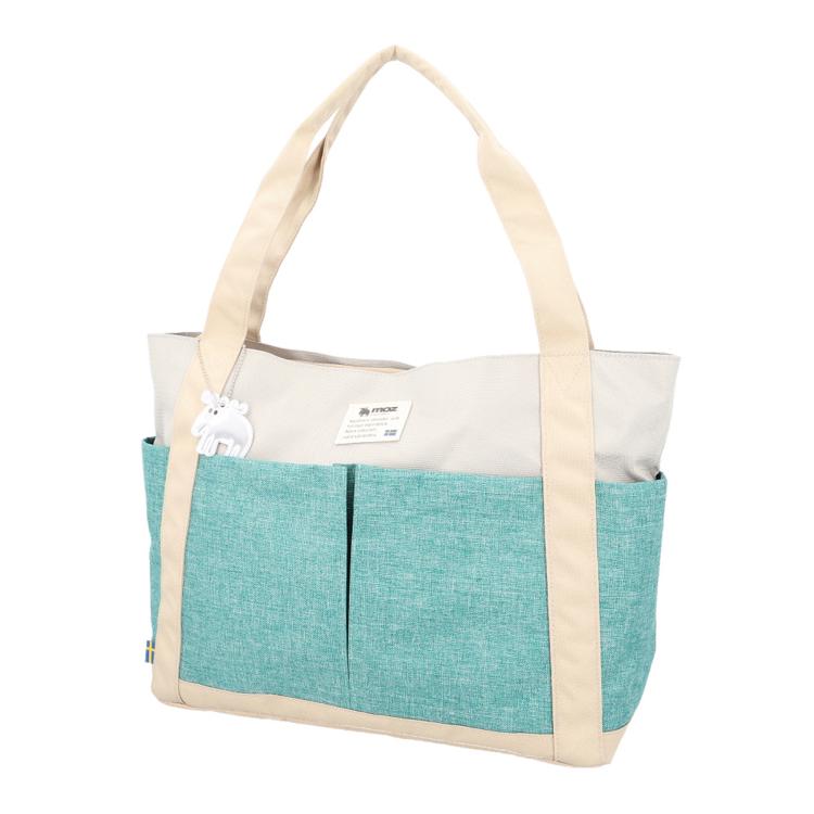 ベージュxミントグリーン