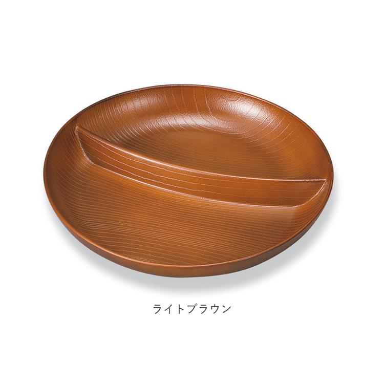 木製角プレート・丸型仕切りプレート 各2点ずつ 木製角プレート・丸型