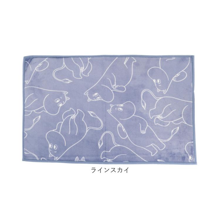 ○半円 バスルームラグマット ドア キッチン 寝室 動物 フロックデザイン ○半円 バスルームラグマット ドア キッチン 寝室 動物 フロック