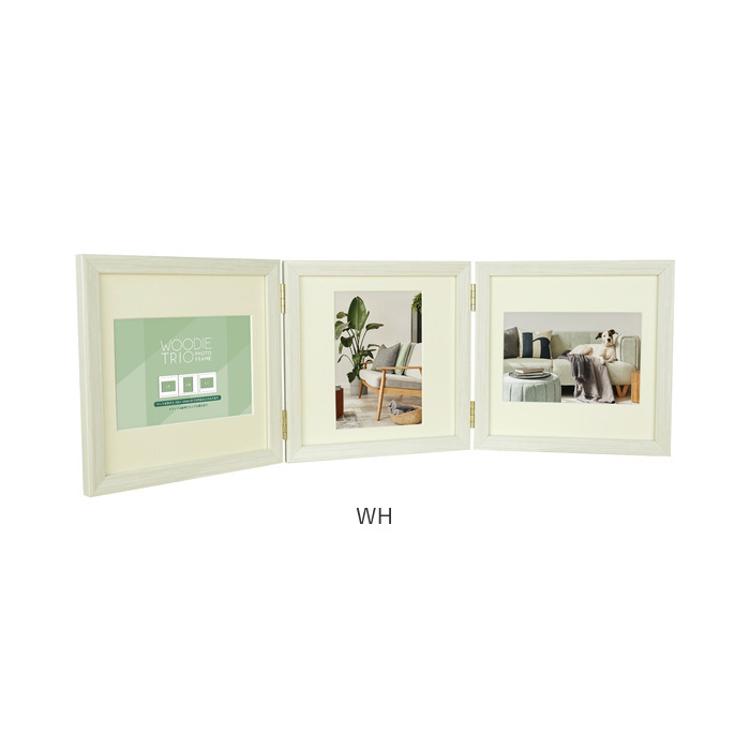 フォトフレーム L判 3枚 通販 万丈 ウッディトリオ フォト
